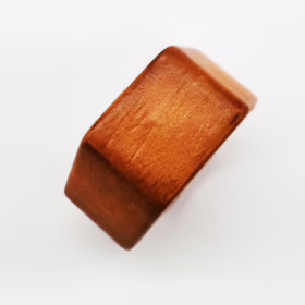 Alternative view of BRACCIALE ESAGONALE PELLE BEIGE </br>GIHX 6973
