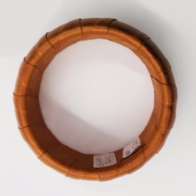 Alternative view of BRACCIALE GRANDE PELLE BEIGE </br>GIHX 6984