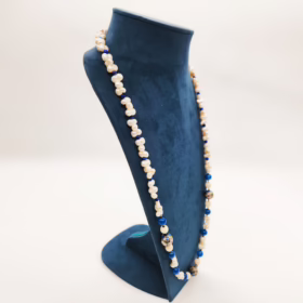Alternative view of COLLANA FANTASIA BASE AGATA BLU </br>GIHX 997