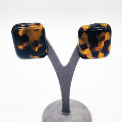ORECCHINI "VINTAGE" RESINA </br> JFN 112607