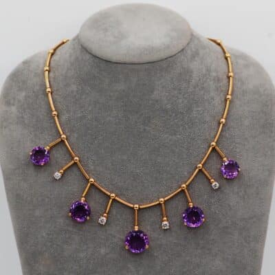 COLLIER CON AMETISTE </br>SMOX 4553