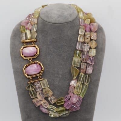 COLLANA IN KUNZITE </br>SMOX 5049