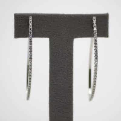 ORECCHINI CON LINEA DI BRILLANTI </br>SMOX 5539