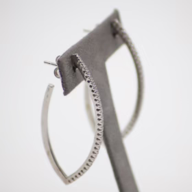 Alternative view of ORECCHINI CON LINEA DI BRILLANTI </br>SMOX 5539
