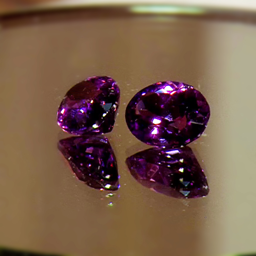 GEMME COPPIA DI AMETISTE </br>SSIX 3739