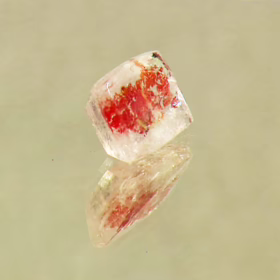 GEMMA DI QUARZO CON EMATOIDE </br>SSIX 3847 - immagine 6